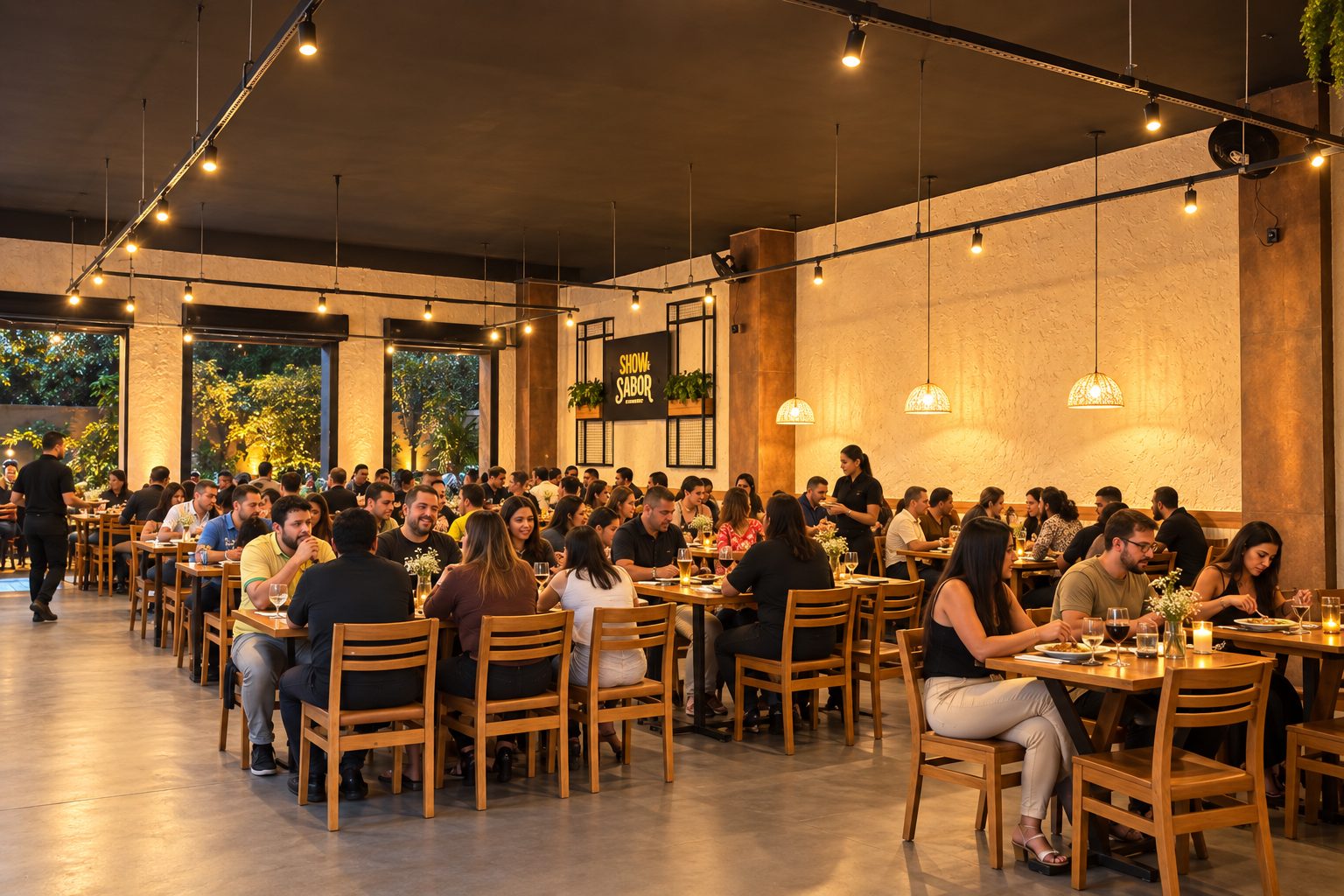Salão do Show de Sabor Restaurante